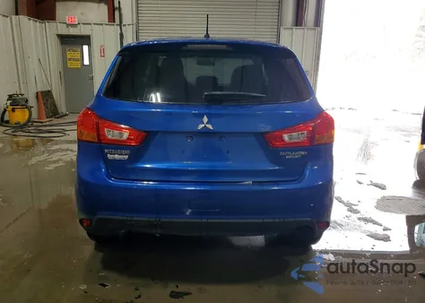 2015 Mitsubishi Outlander Sport Es from USA, damaged, VIN 4A4AP3AU0FE009739